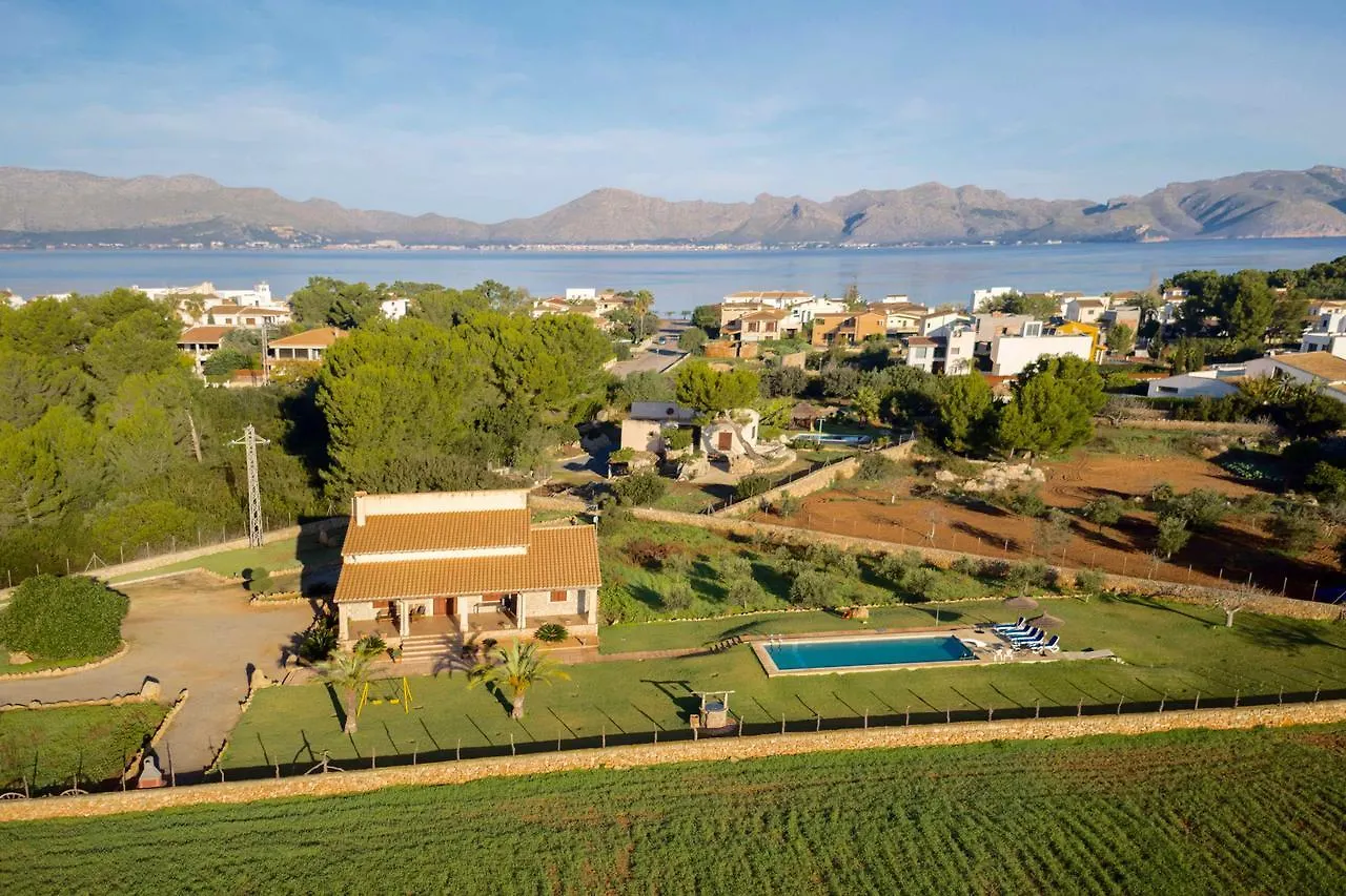 Вилла Can Mosca - Private Pool & Large Garden Алькудия Испания